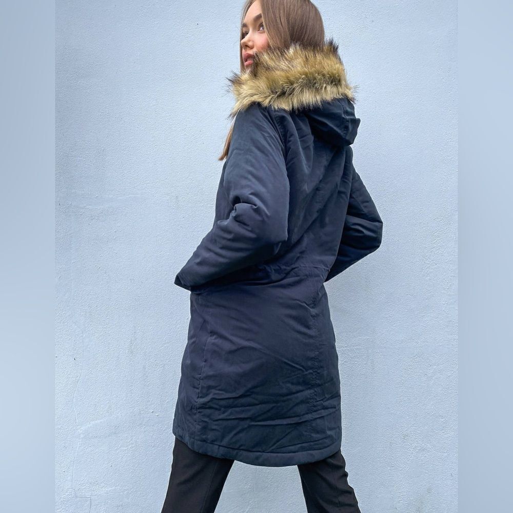 Abercrombie & Fitch Sherpa lined parka size Small - Picture 2 of 10